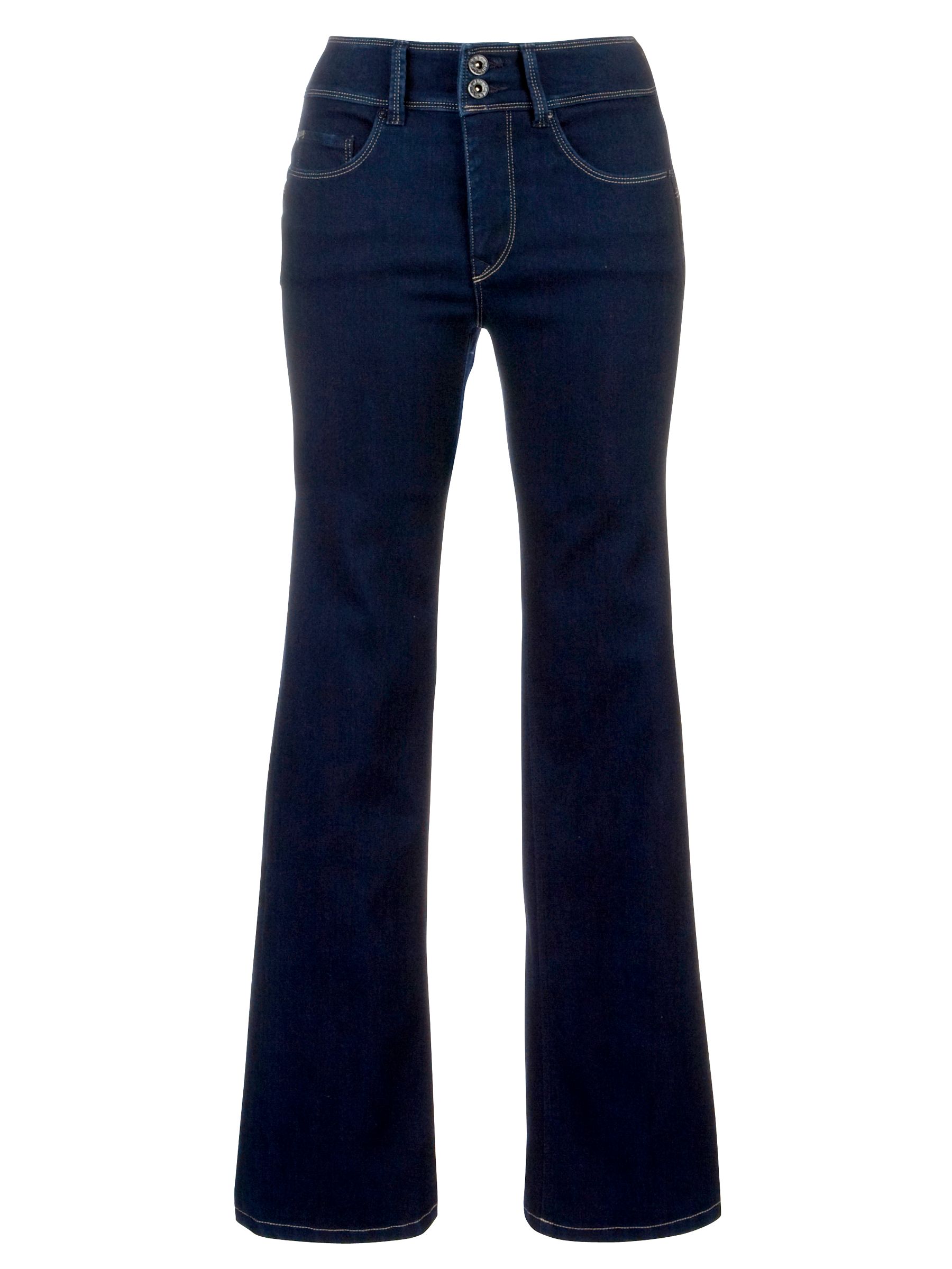 Buy Salsa Secret High Rise Bootcut Jeans, L32, Bright Indigo online 