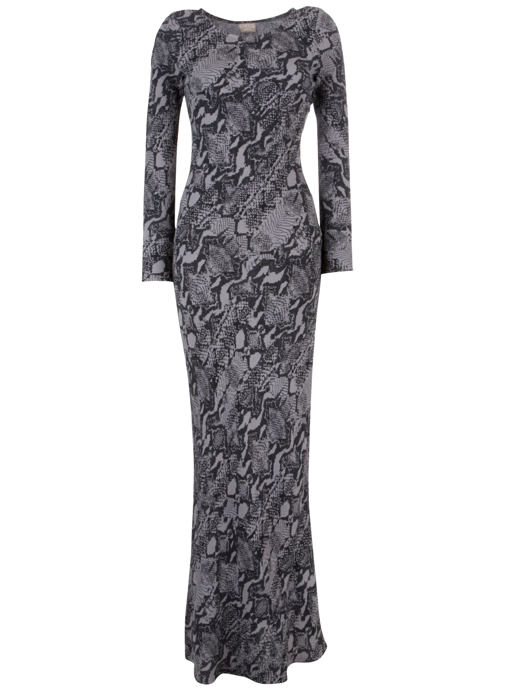 Buy Ghost Betsy Maxi Dress, Snake online at JohnLewis   John Lewis