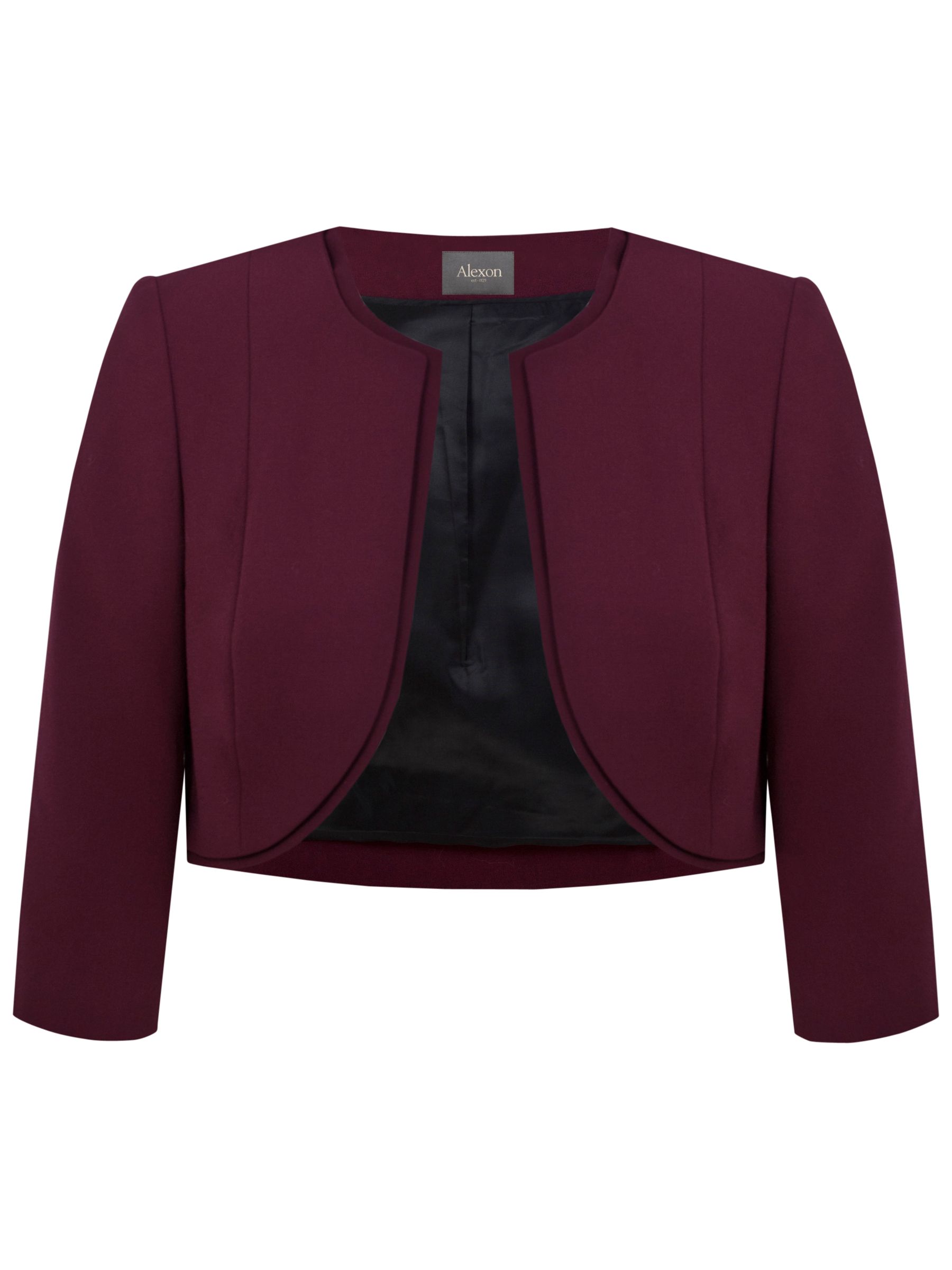 Buy Kaliko Asymmetric Collar Coat, Dark Purple online at JohnLewis 