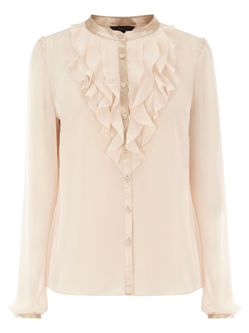 Buy Coast Ally Blouse, Neutral online at JohnLewis   John Lewis