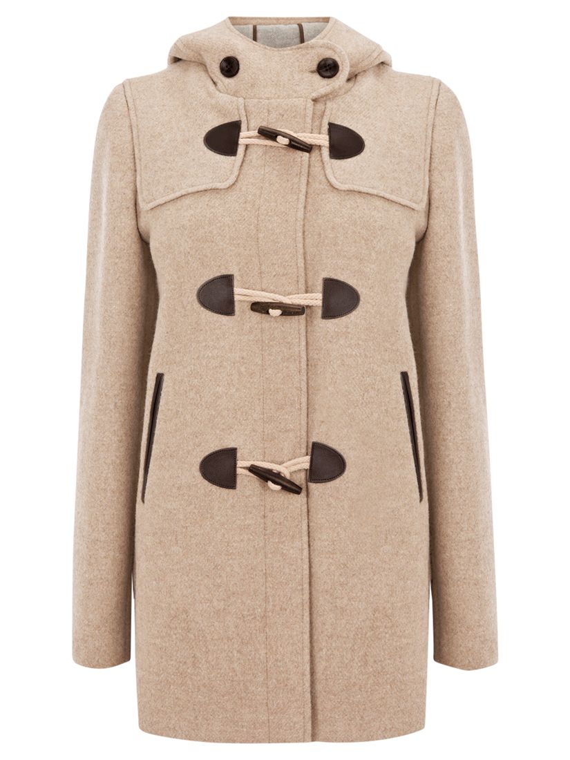 Buy Warehouse Duffle Coat, Light Grey online at JohnLewis   John 