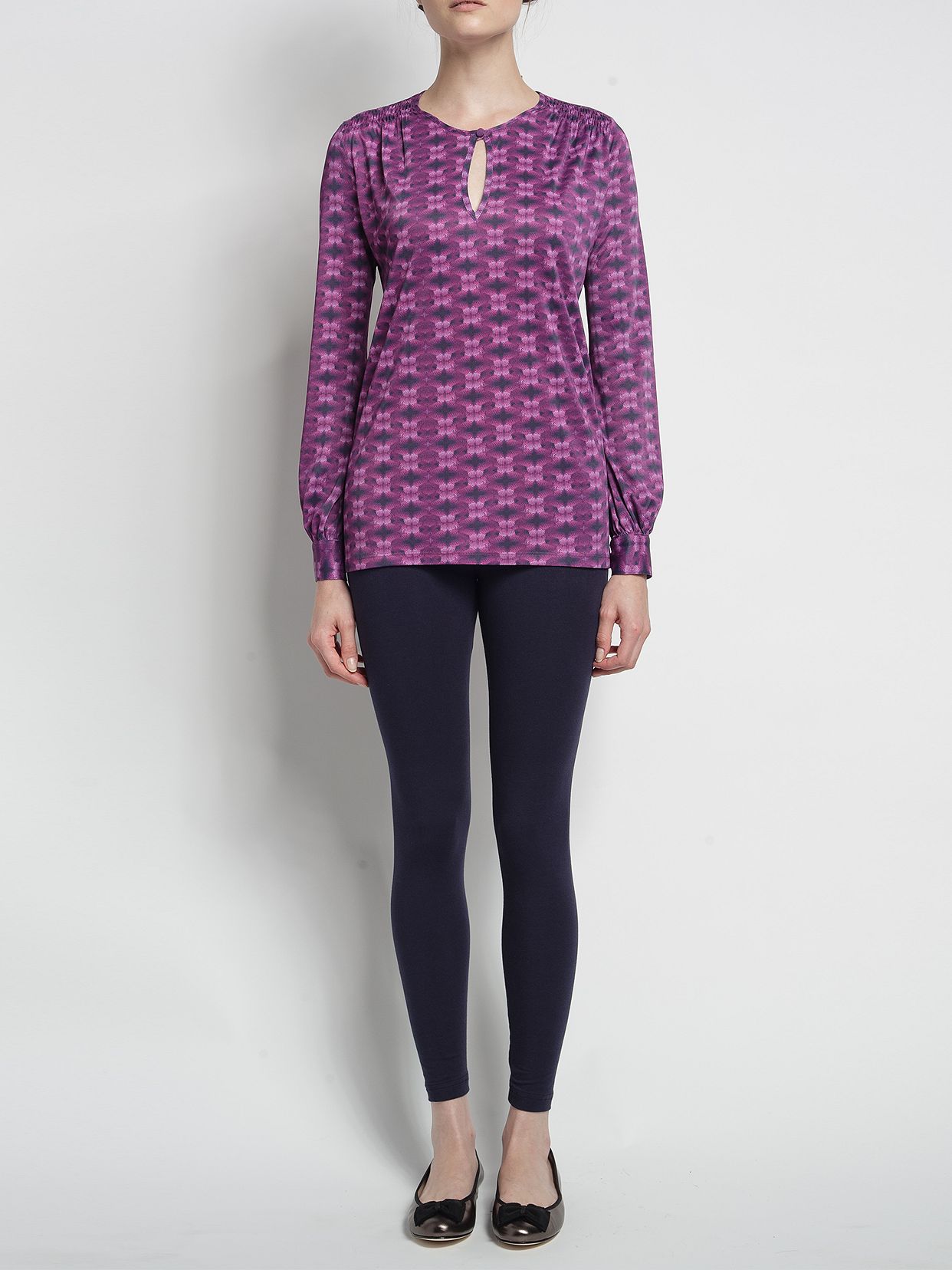 Buy allegra by Allegra Hicks Phoenix Tunic, Butler Magenta online at 