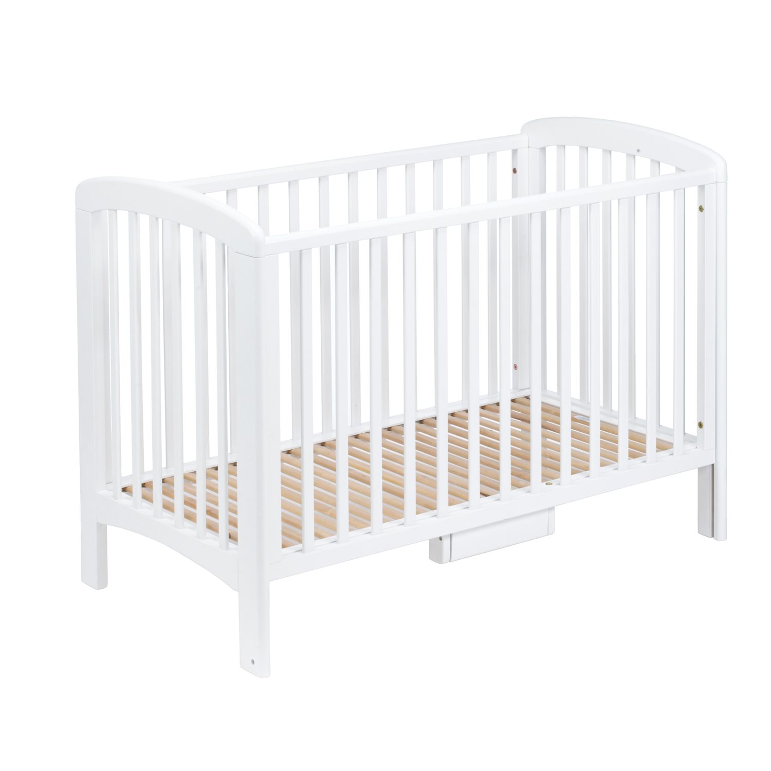 Buy John Lewis Anna Drop Side Cot, White online at JohnLewis 