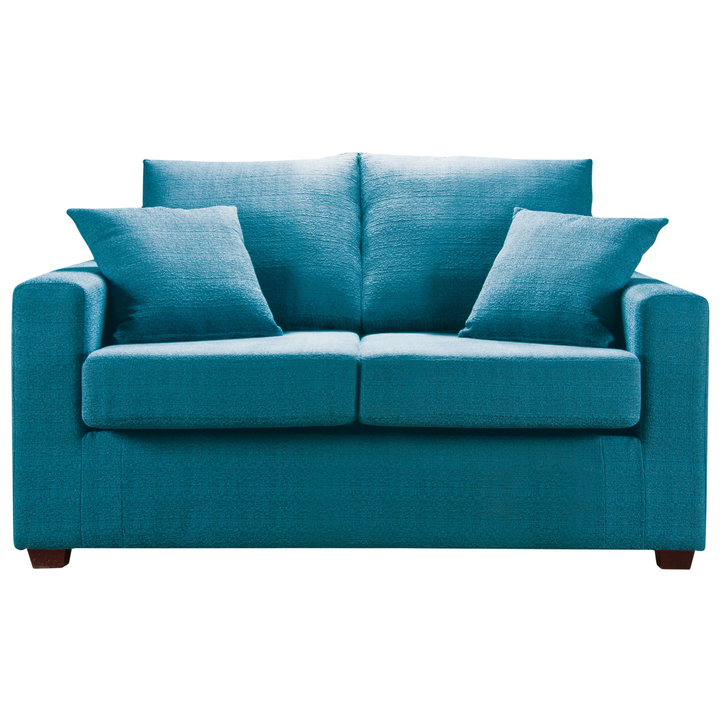 Buy John Lewis Portia RHF Chaise End Sofa, Teal / Light Leg online at 